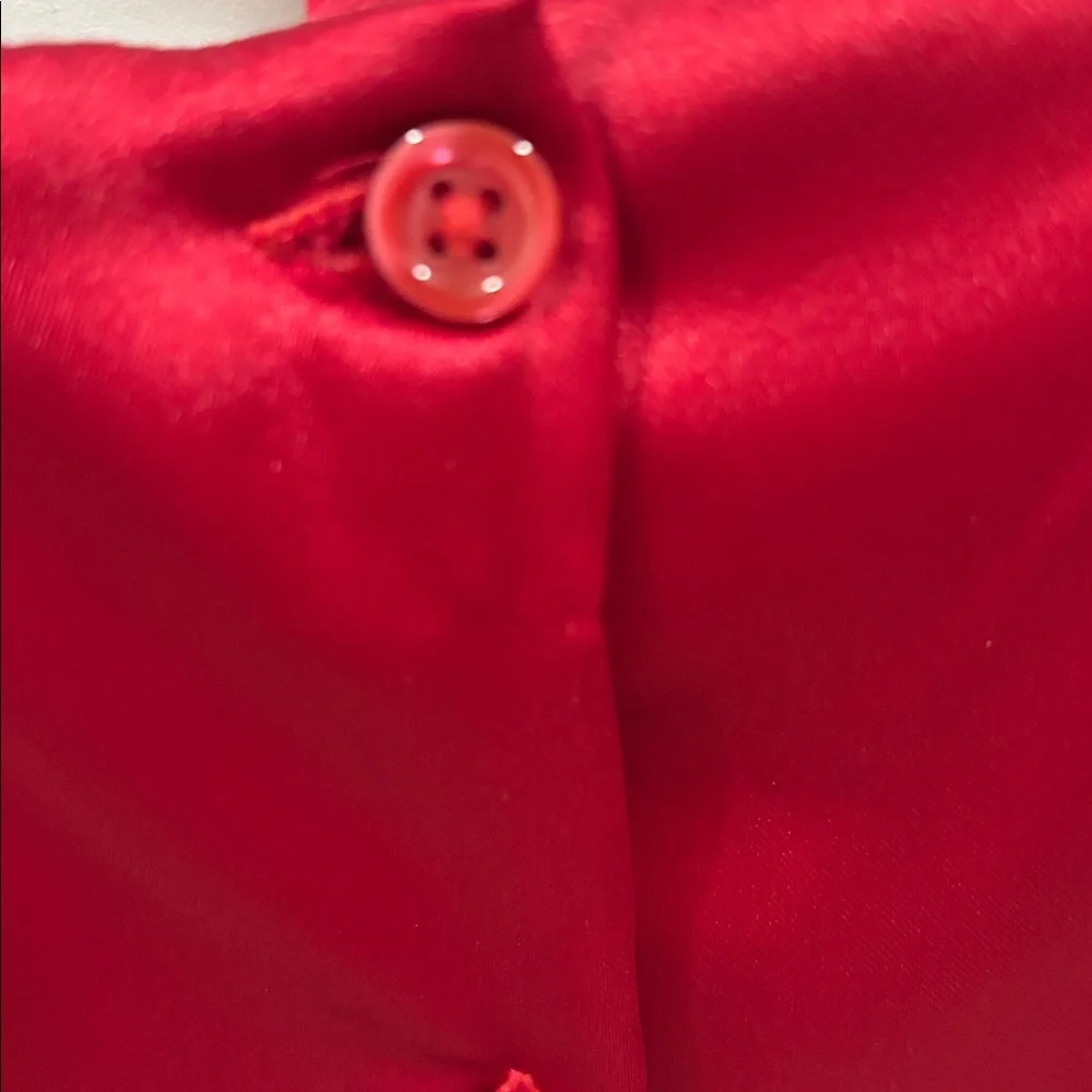 New! Gymboree red satin dress size 4t